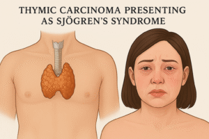 Thymic Carcinoma Presenting as Sjögren’s Syndrome